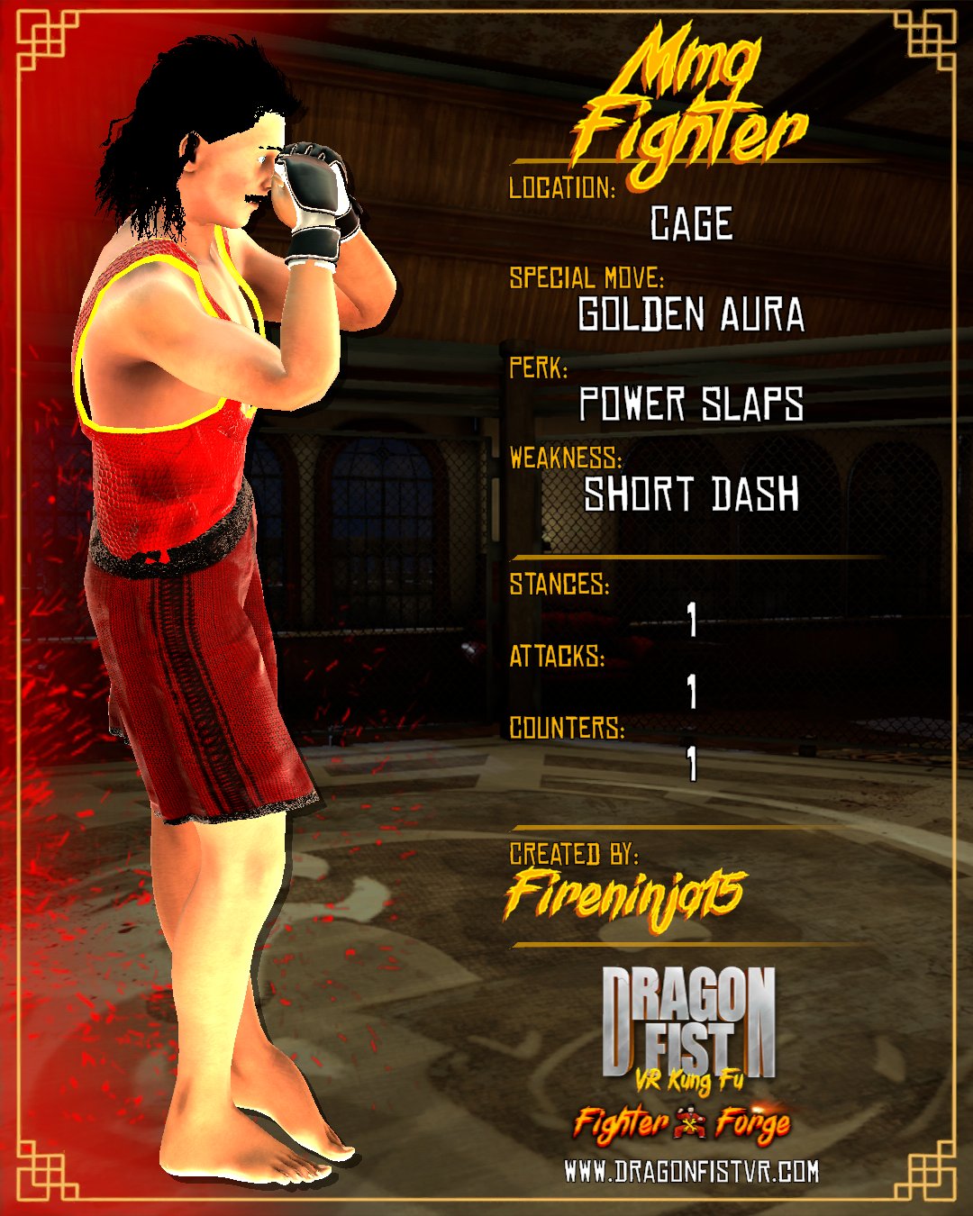 Mma Fighter - Created By: Fireninja15